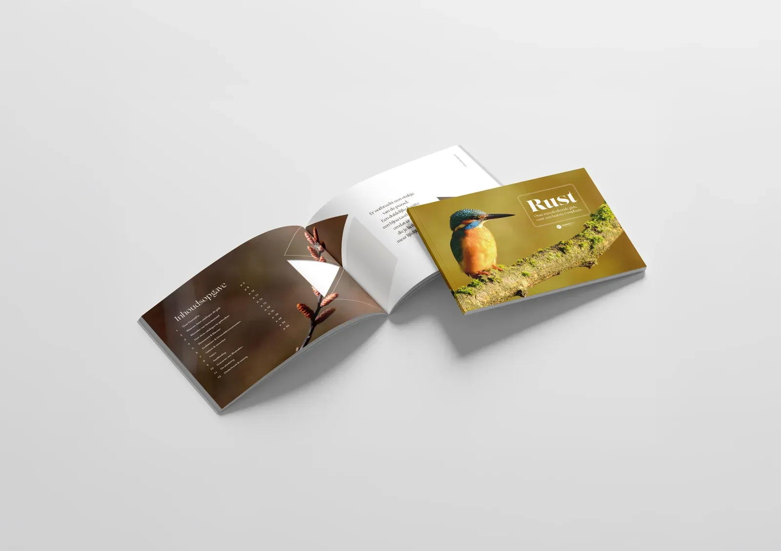 De Rust-catalogus van GranietFix, opengeslagen